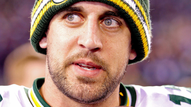 Aaron Rodgers speaking in 2011