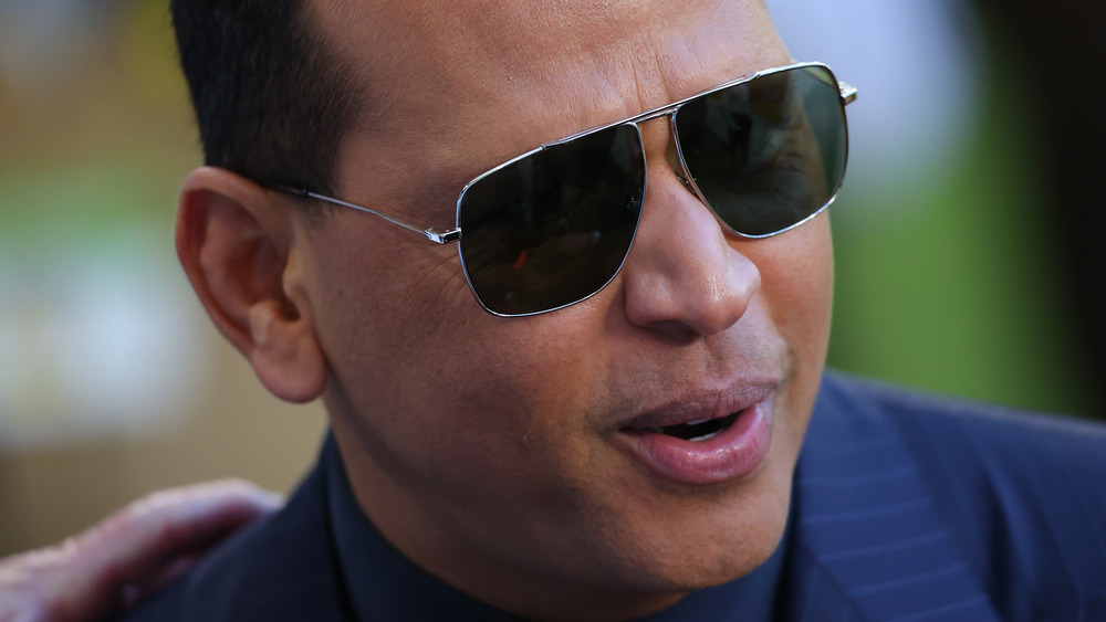 Alex Rodriguez at sports event