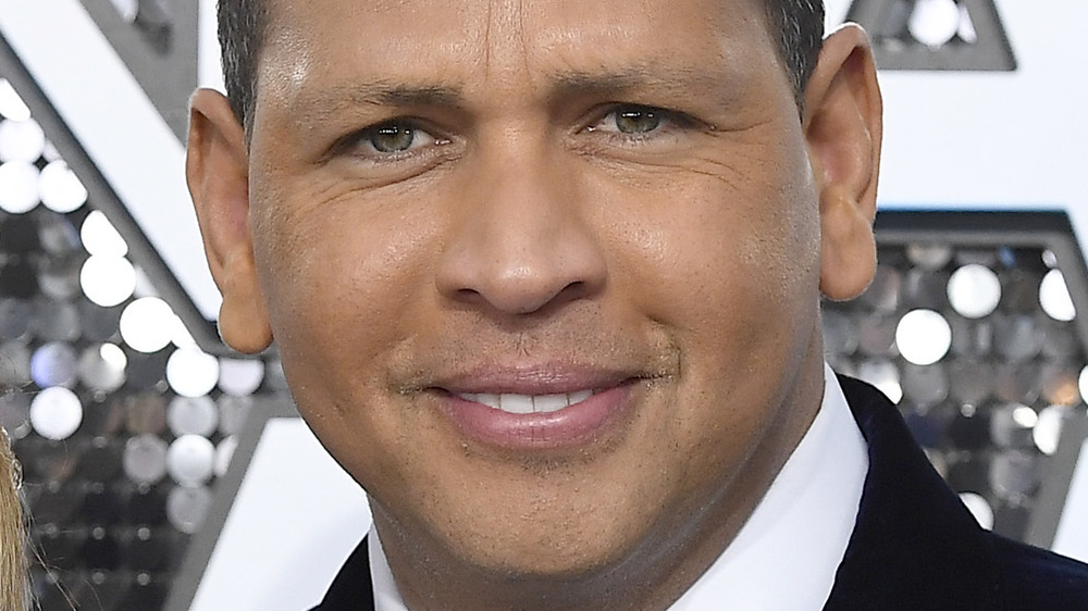 Alex Rodriguez on red carpet