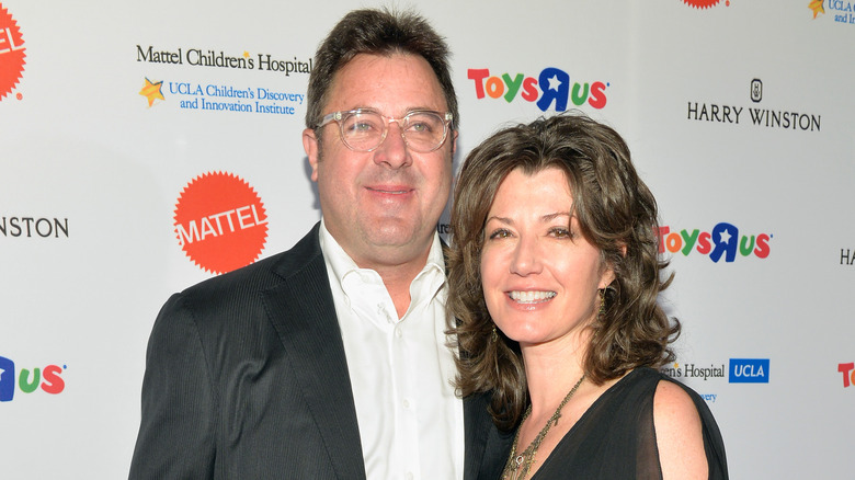 Vince Gill and Amy Grant together