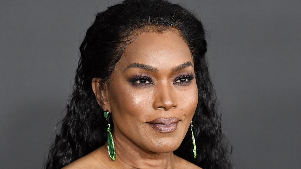 Angela Bassett on a red carpet