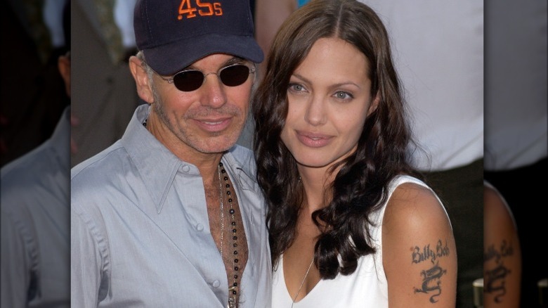 Angelina Jolie and Billy Bob Thornton at an event 