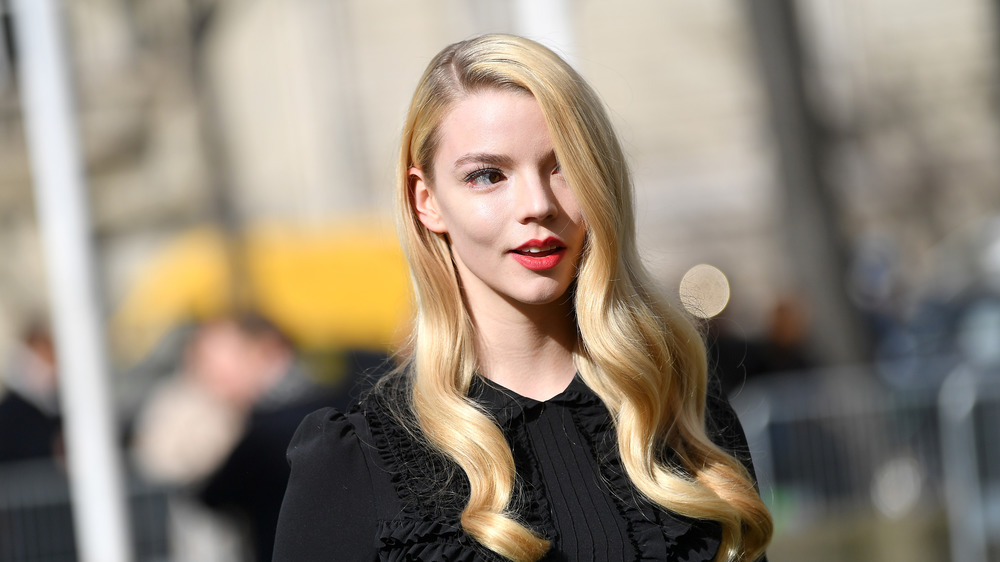 Anya Taylor-Joy at Paris Fashion Week