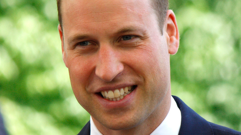 Prince William smiling