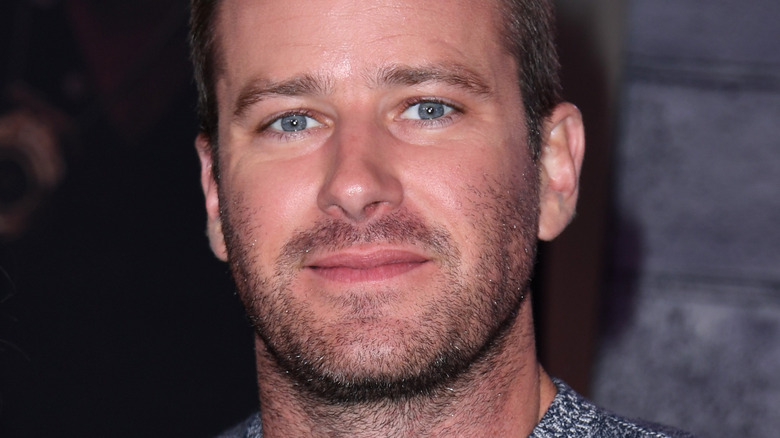 Armie Hammer smiling
