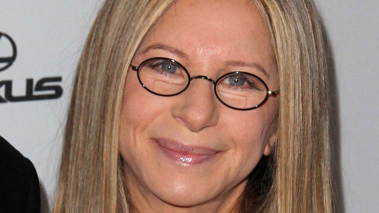 Barbra Streisand smiling