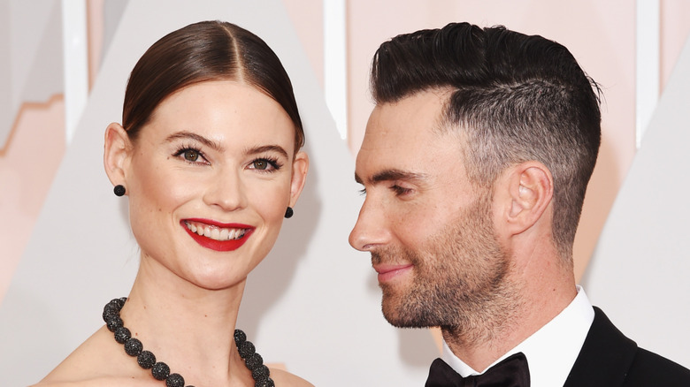 behati prinsloo adam levine close-up