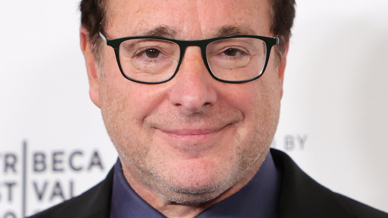 Bob Saget subtle smile