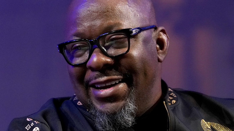 Bobby Brown smiling