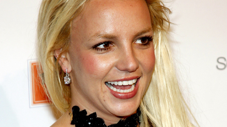 Britney Spears smiling