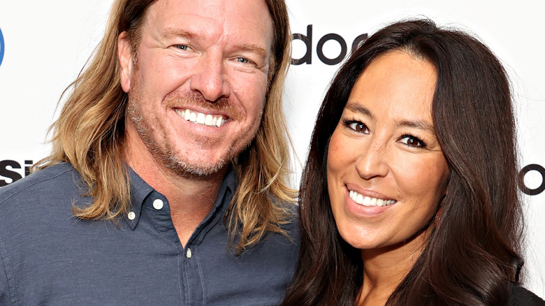 Chip and Joanna Gaines pose together
