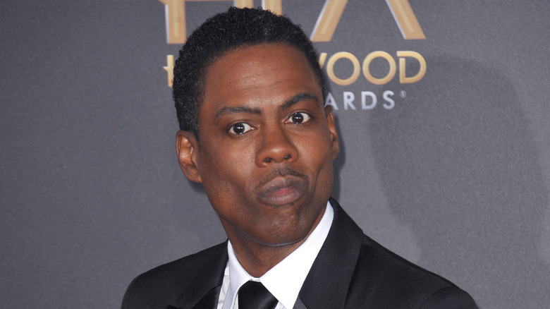 Chris Rock black suit
