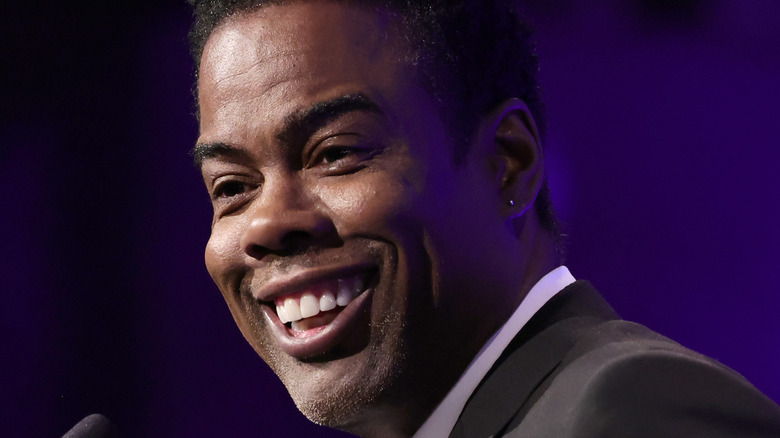 Chris Rock smiling