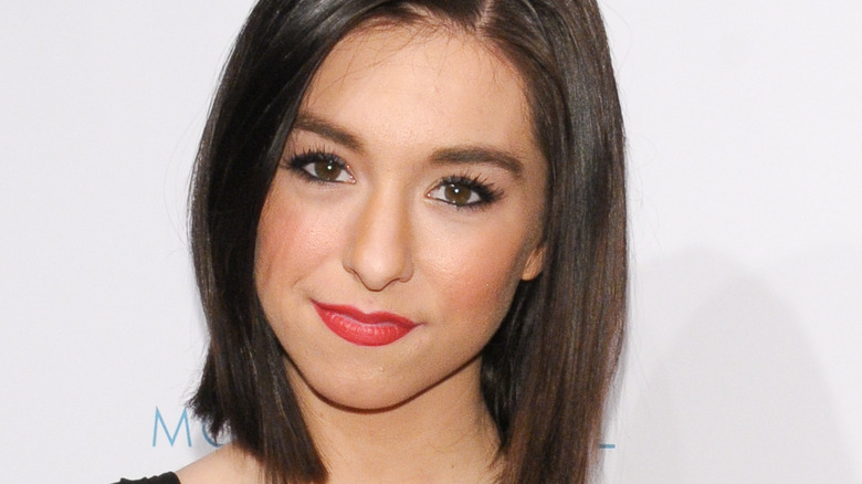 Christina Grimmie at a 2015 gala event