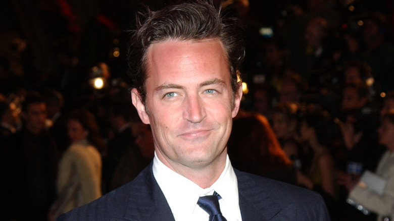Matthew Perry smiling