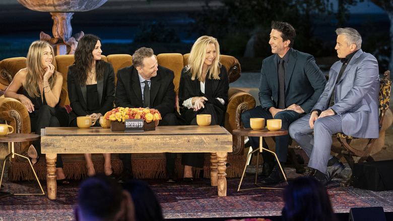 Friends cast at reunion