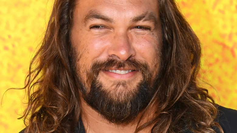 Jason Momoa smiling