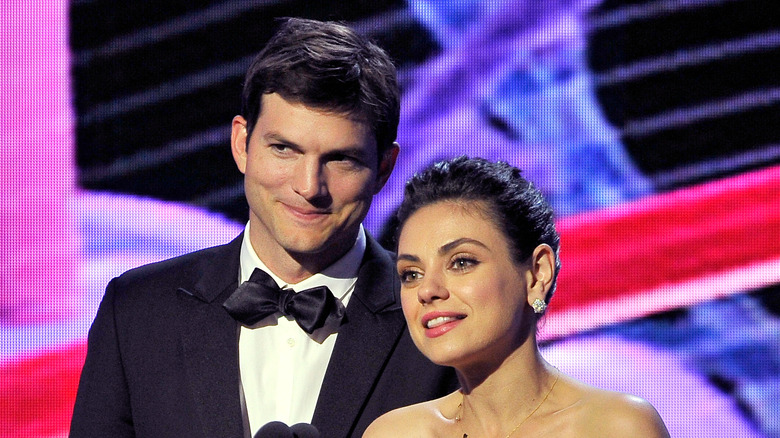Ashton Kutcher and Mila Kunis