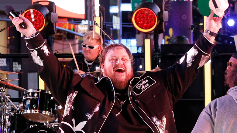 Jelly Roll performing on stage
