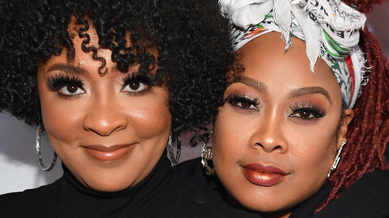 Jesseca Dupart and Da Brat posing together