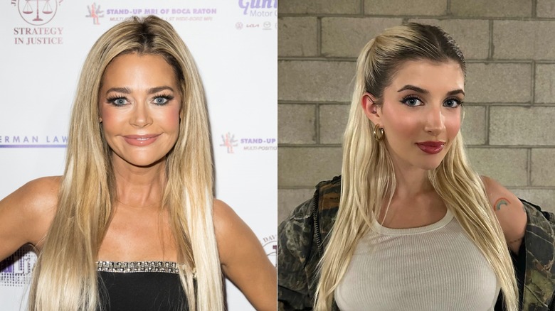 Denise Richards and Sami Sheen split image