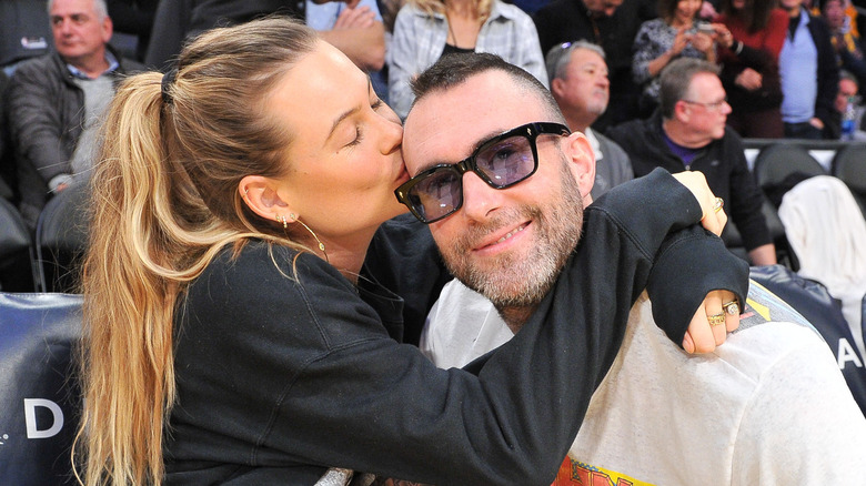 Adam Levine and Behati Prinsloo in 2019