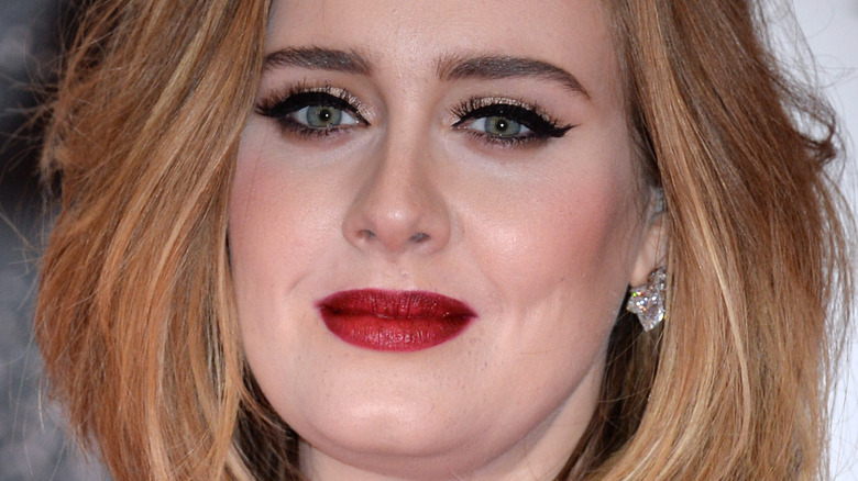 Adele on the red carpet