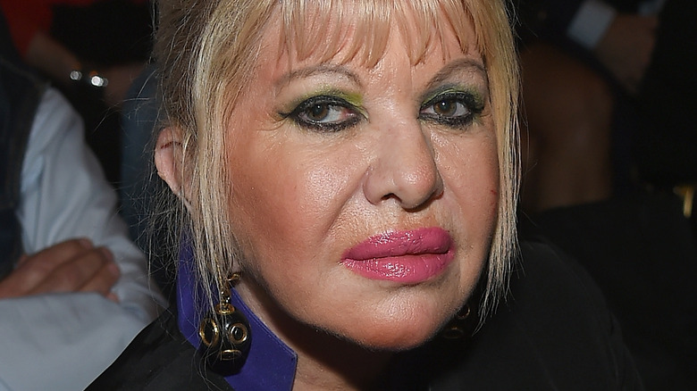 Ivana Trump looking at camera