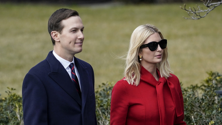 Jared Kushner with Ivanka Trump