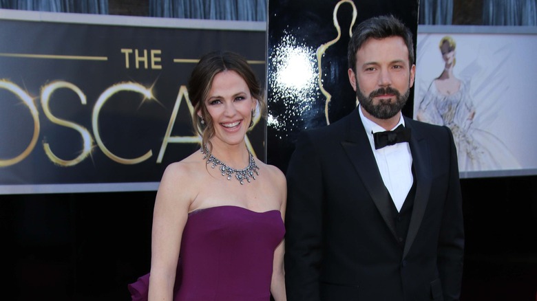 Jennifer Garner, Ben Affleck arriving at the 85th Annual Academy Awards