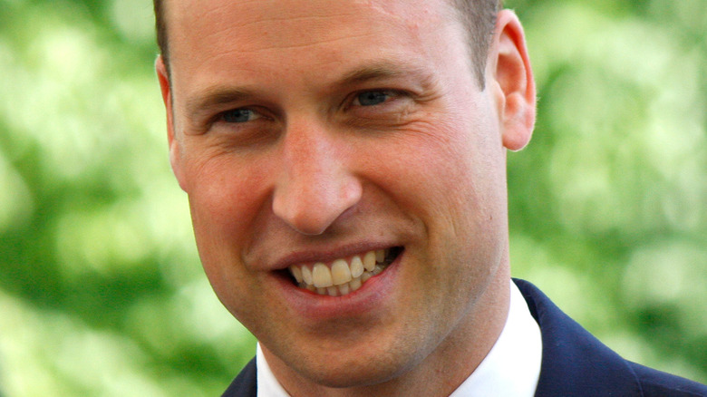 Prince William smiling