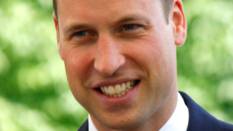 Prince William smiling