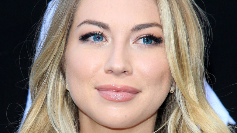 Stassi Schroeder looks to side