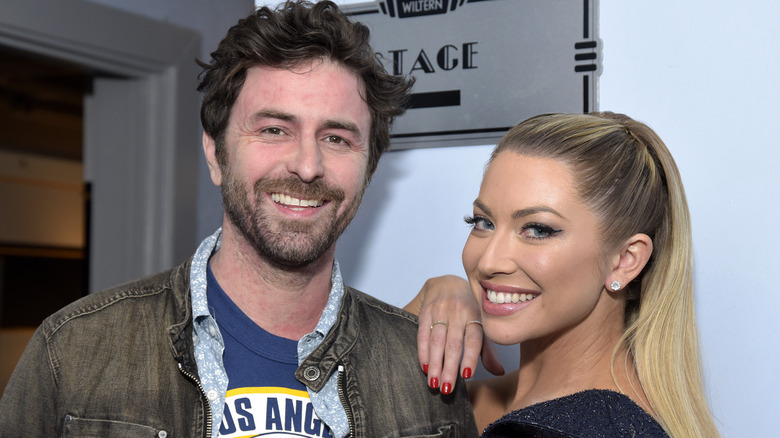 Beau Clarke and Stassi Schroeder smiling