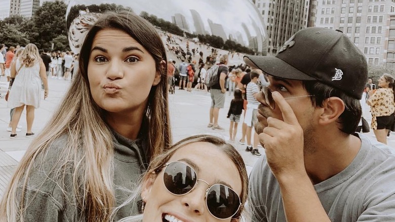 Taylor Lautner and Taylor Dome with Makena Moore