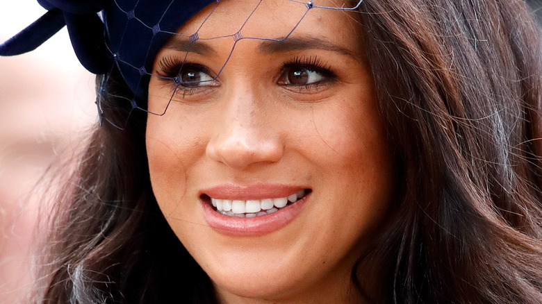 Meghan Markle smiling