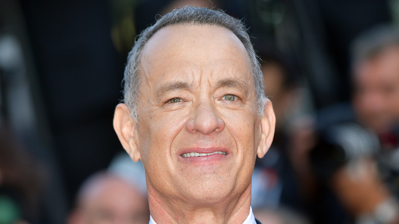 Tom Hanks smiling