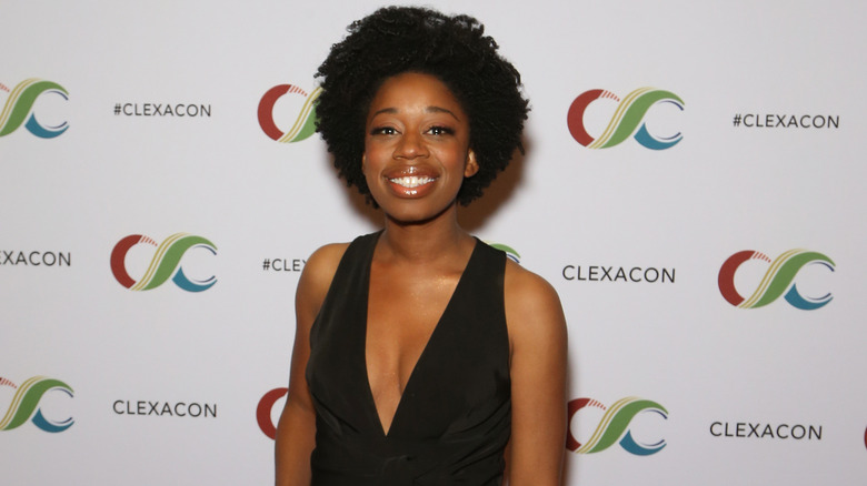 Diona Reasonover attending the ClexaCon 2019 convention