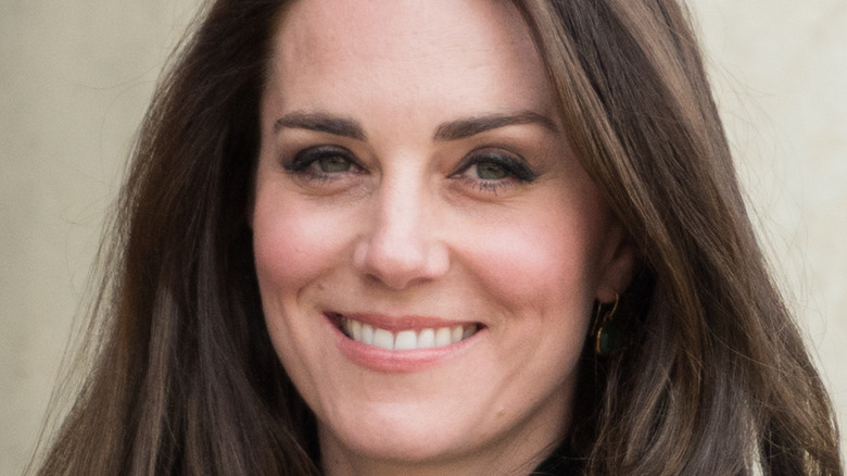 Kate Middleton smiles in 2017