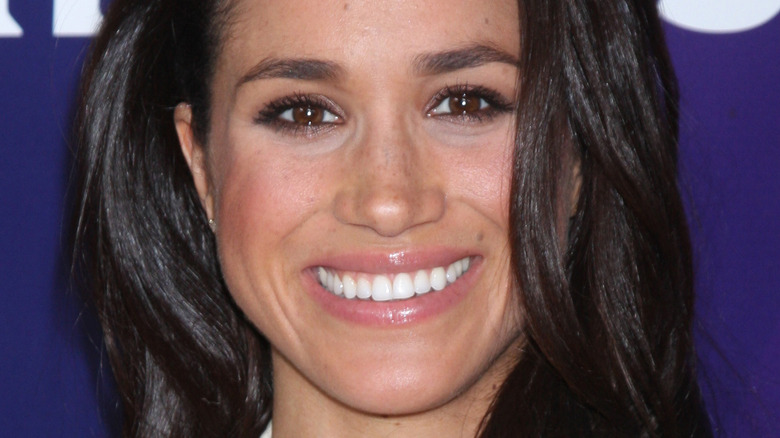 Meghan Markle smiling