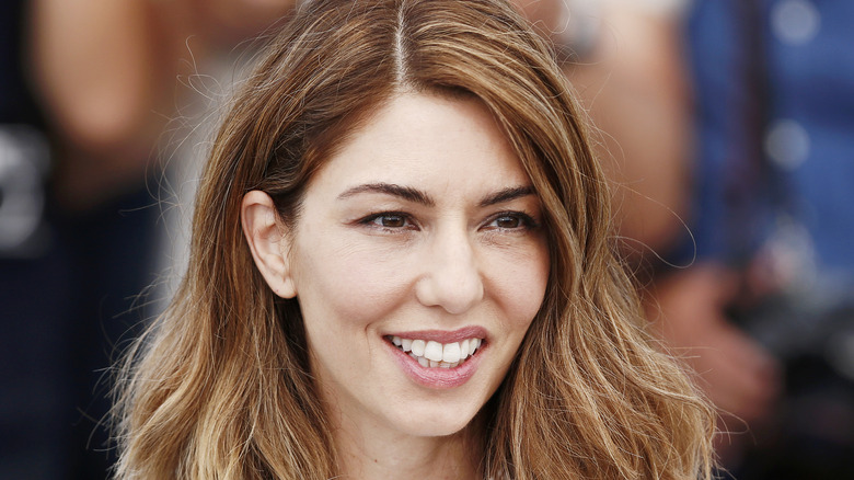 Sofia Coppola smiling