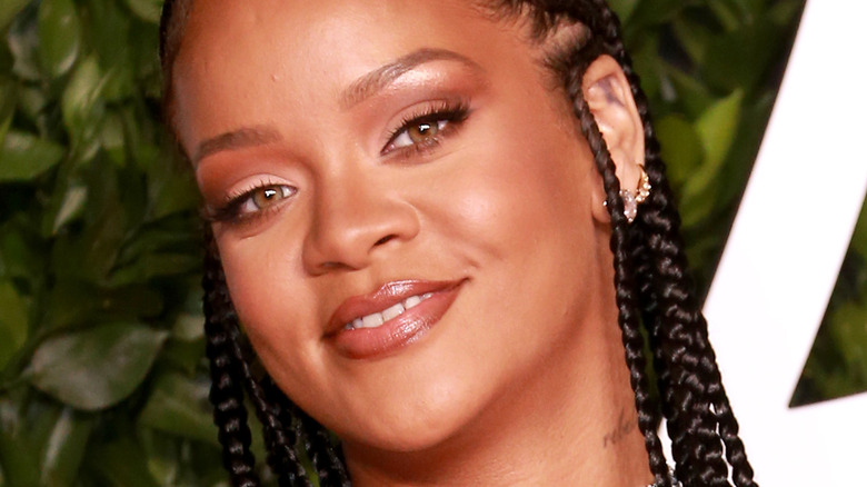Rihanna posing
