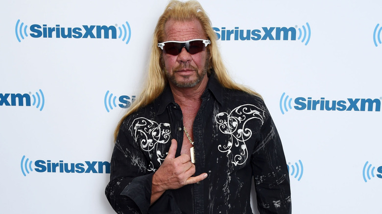 Dog the Bounty Hunter posing