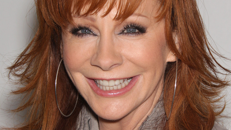 Reba McEntire smiling