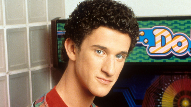 Dustin Diamond posing in 1991 promo shot