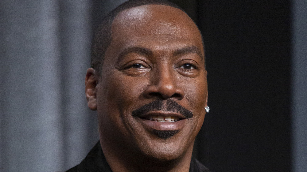 Eddie Murphy smiling