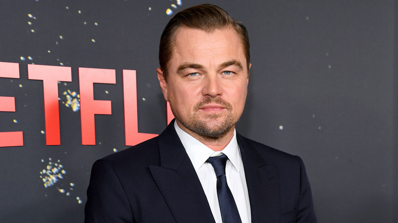 Leonardo DiCaprio posing for a photo