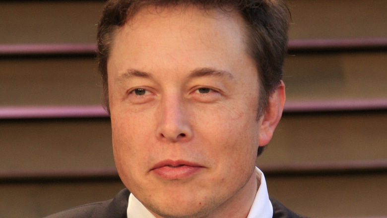 Elon Musk smiling