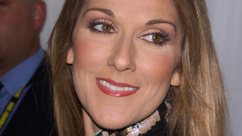 Celine Dion smiling