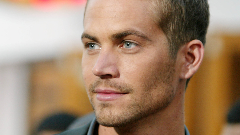 Paul Walker smiling on red carpet